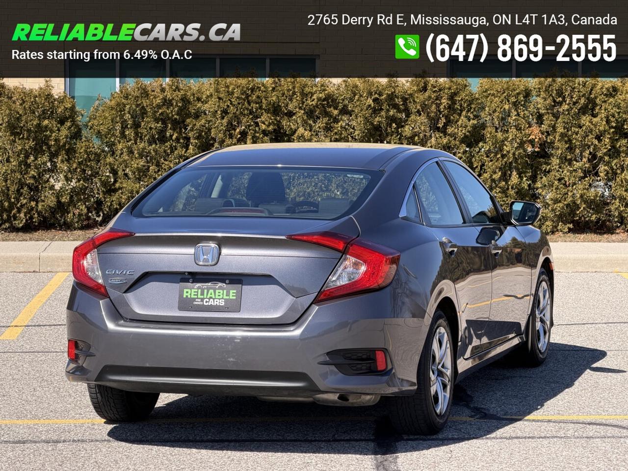 2018 Honda Civic LX | No-Accident | CarPlay | Back-Cam Photo