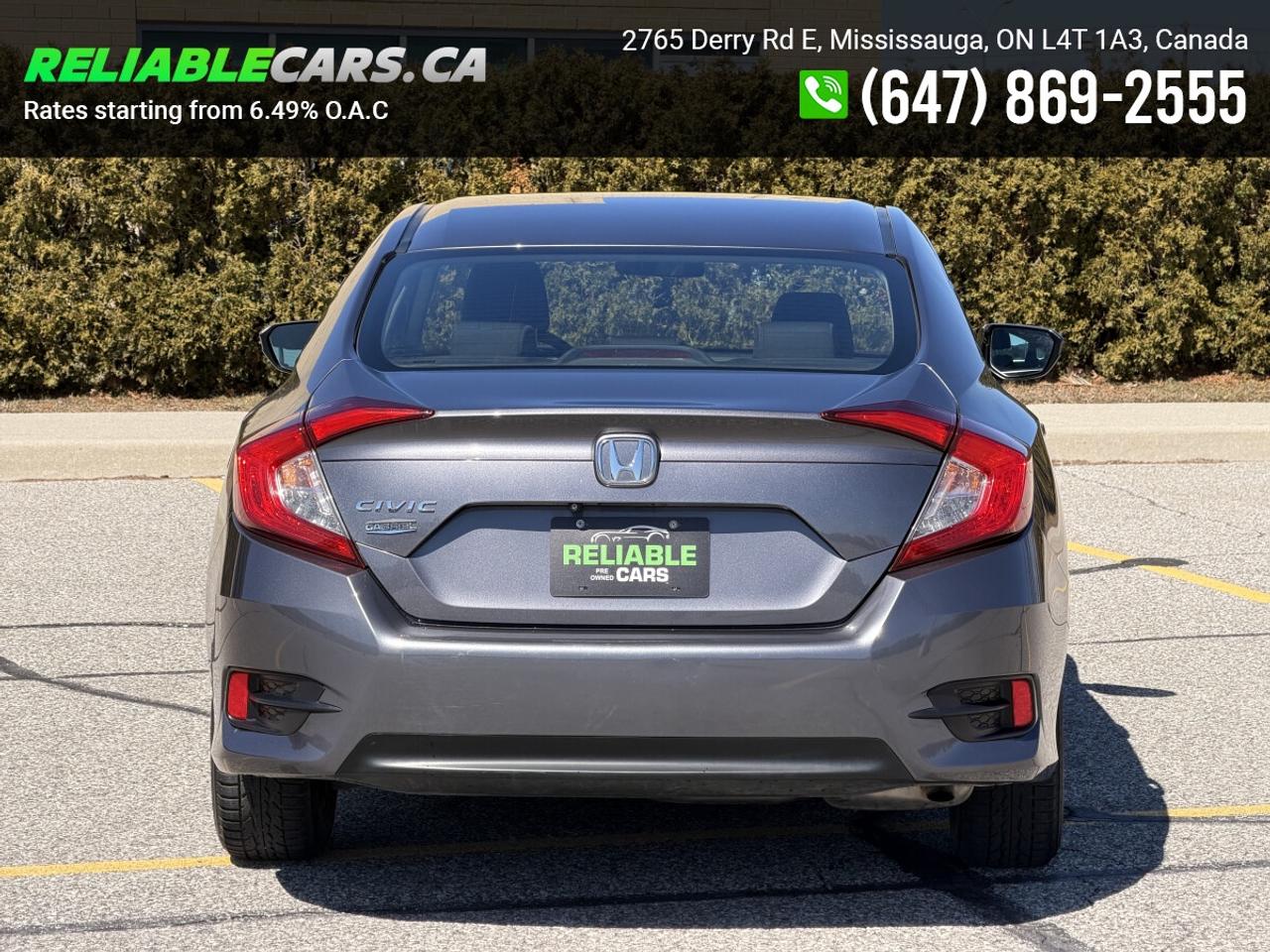 2018 Honda Civic LX | No-Accident | CarPlay | Back-Cam Photo