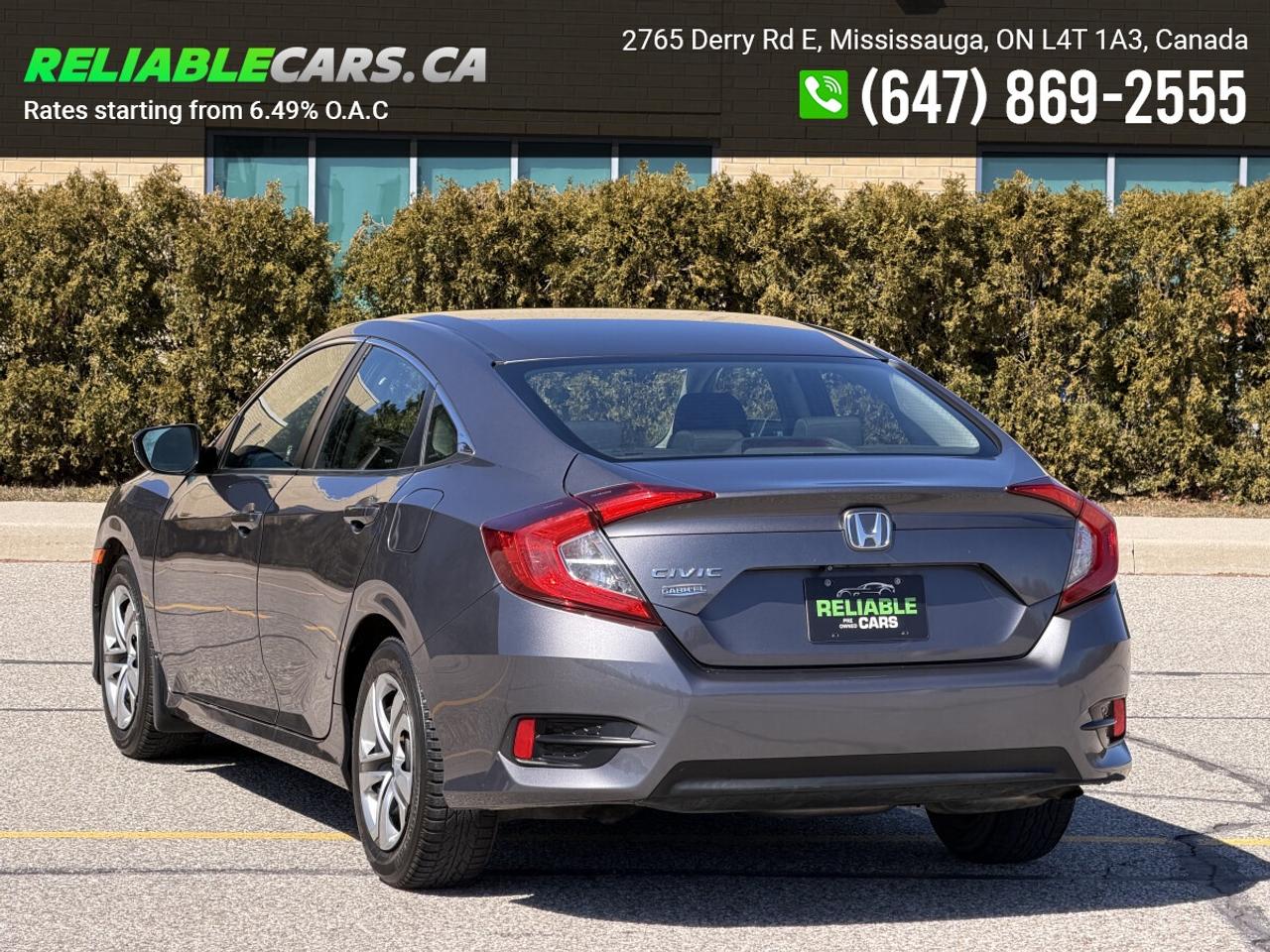 2018 Honda Civic LX | No-Accident | CarPlay | Back-Cam Photo