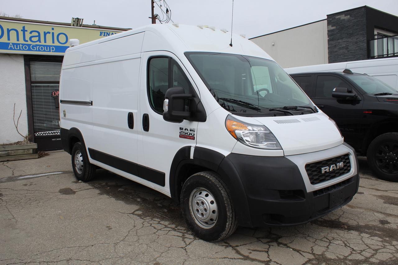 2019 RAM ProMaster Cargo Van 2500 High Roof 136" Inverter Divider Shalving Pwr Photo