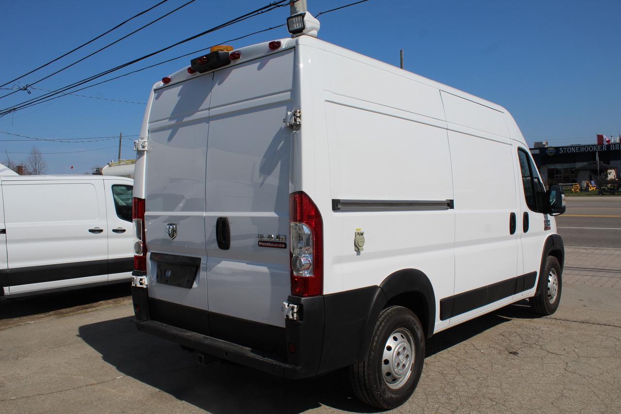 2019 RAM ProMaster Cargo Van 2500 High Roof 136" Inverter Divider Shalving Pwr Photo