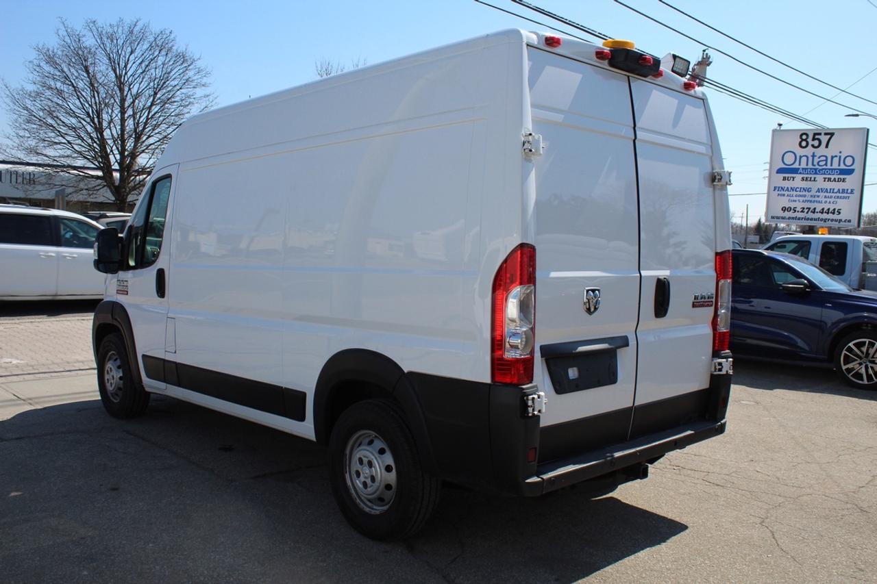 2019 RAM ProMaster Cargo Van 2500 High Roof 136" Inverter Divider Shalving Pwr Photo