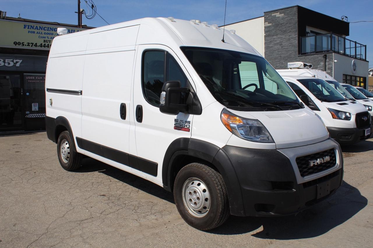 2019 RAM ProMaster Cargo Van 2500 High Roof 136" Inverter Divider Shalving Pwr Photo