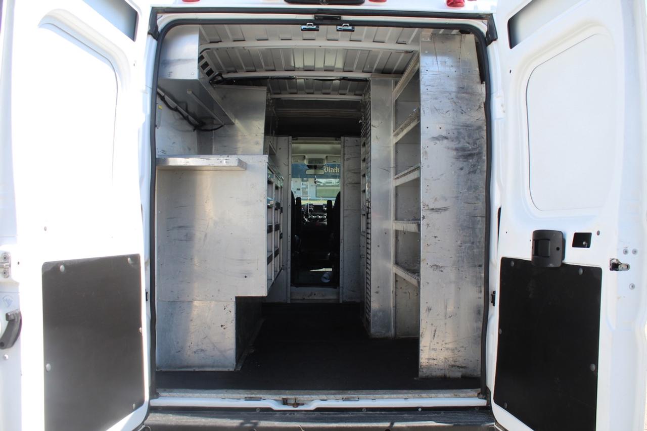 2019 RAM ProMaster Cargo Van 2500 High Roof 136" Inverter Divider Shalving Pwr Photo