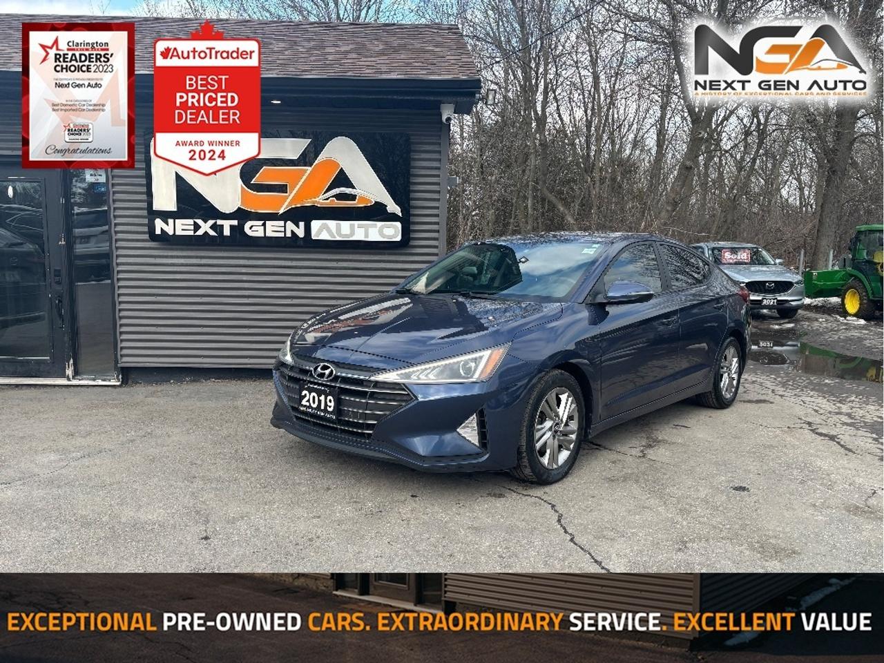 2019 Hyundai Elantra Preferred HEATED STEERING CARPLAY CLEAN CARF Photo0