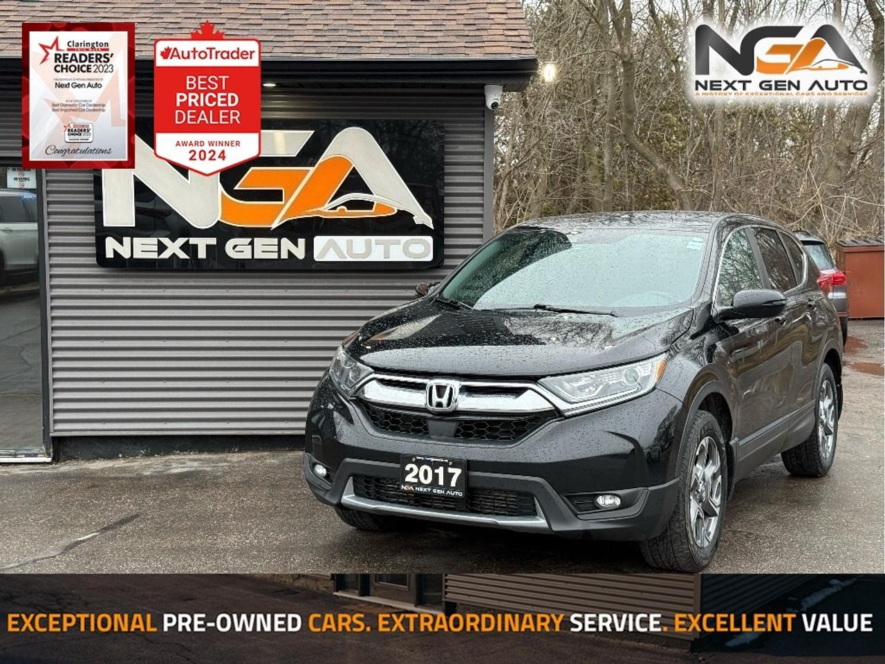 2017 Honda CR-V EX-L AWD LEATHER HEATED STEERING ROOF CLEA Photo0