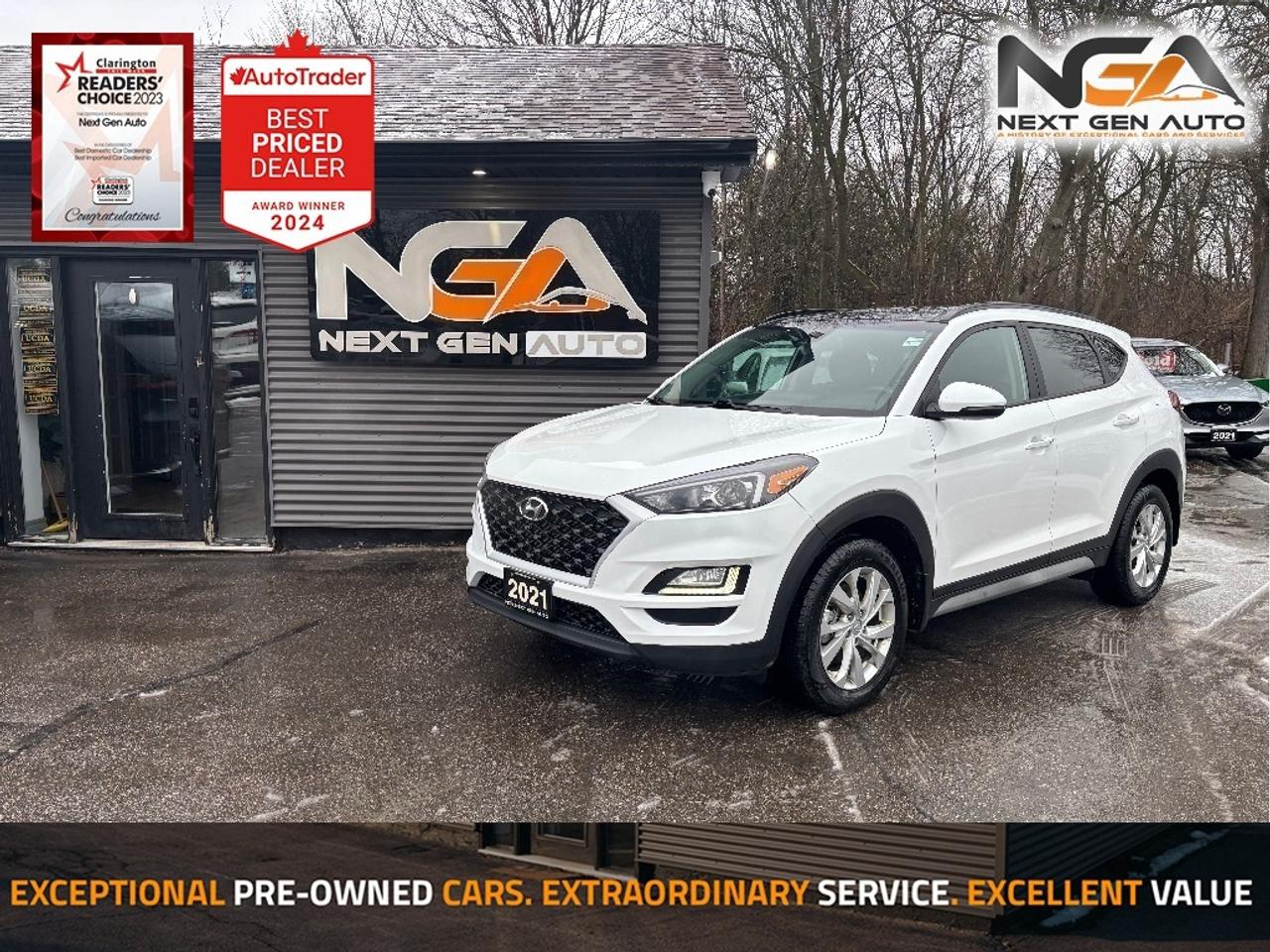 2021 Hyundai Tucson Preferred AWD LEATHER PANO ROOF ONE OWNER Photo0