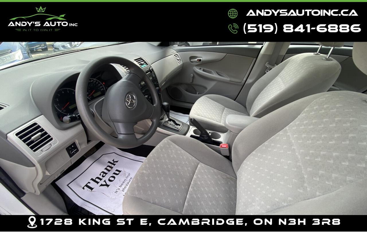 2010 Toyota Corolla CE ! ONE OWNER ! NO ACCIDENTS ! AUTO ! Photo