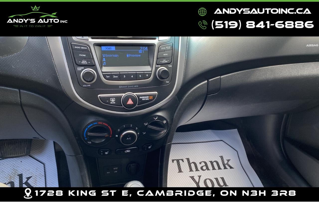 2017 Hyundai Accent SE ! SUNROOF ! NO ACCIDENTS ! AUTOMATIC Photo