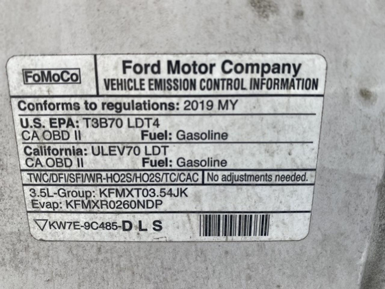 2019 Ford F-150 XLT CREW CAB STD BED 4WD SUPERCREW Photo