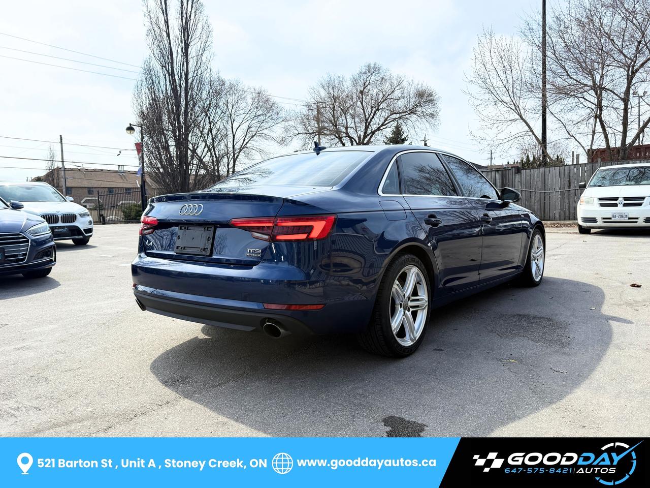 2017 Audi A4 Technik S-Line DRIVER ASST PKG B&O 2 SETS OF TIRES Photo4