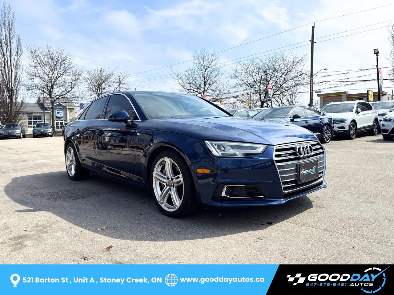 2017 Audi A4 Technik S-Line DRIVER ASST PKG B&O 2 SETS OF TIRES Photo