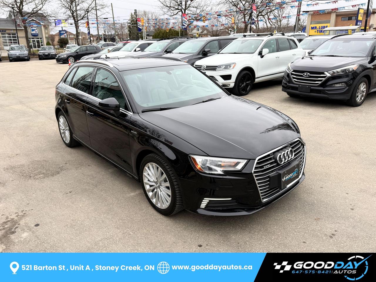 2018 Audi A3 Sportback e-Tron 1.4 TFSI PHEV DEALER SERVICED CLEAN CARFAX Photo