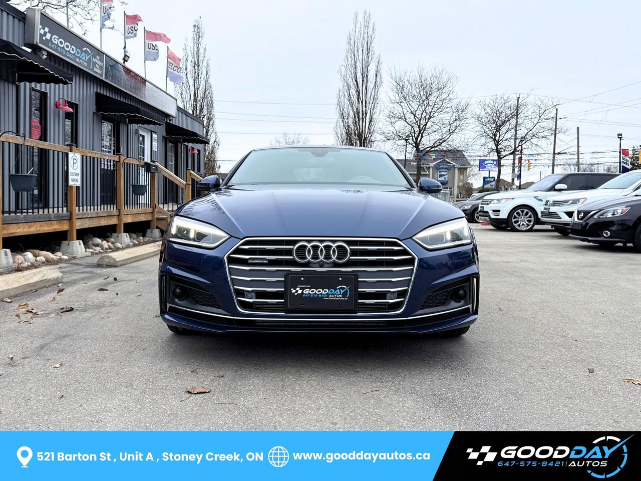 2018 Audi A5 Sportback Technik S-Line NO ACCIDENT B&O SOUND DRIVER ASSIST Photo