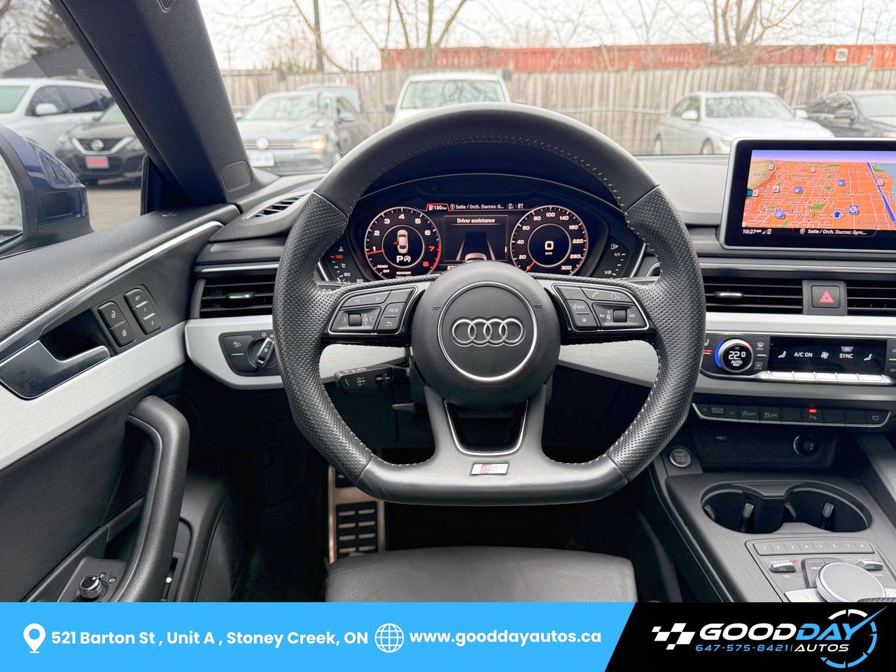 2018 Audi A5 Sportback Technik S-Line NO ACCIDENT B&O SOUND DRIVER ASSIST Photo