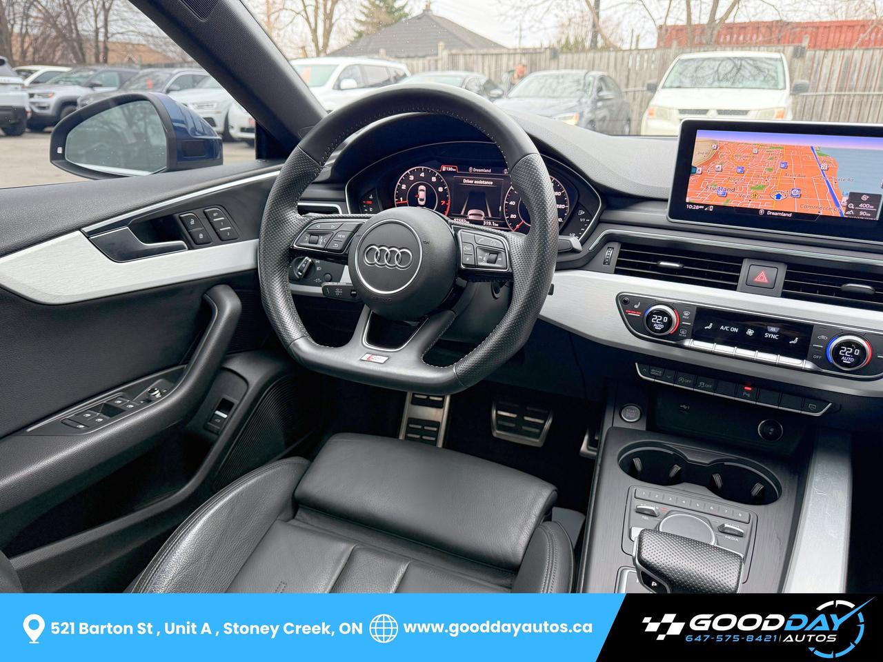 2018 Audi A5 Sportback Technik S-Line NO ACCIDENT B&O SOUND DRIVER ASSIST Photo