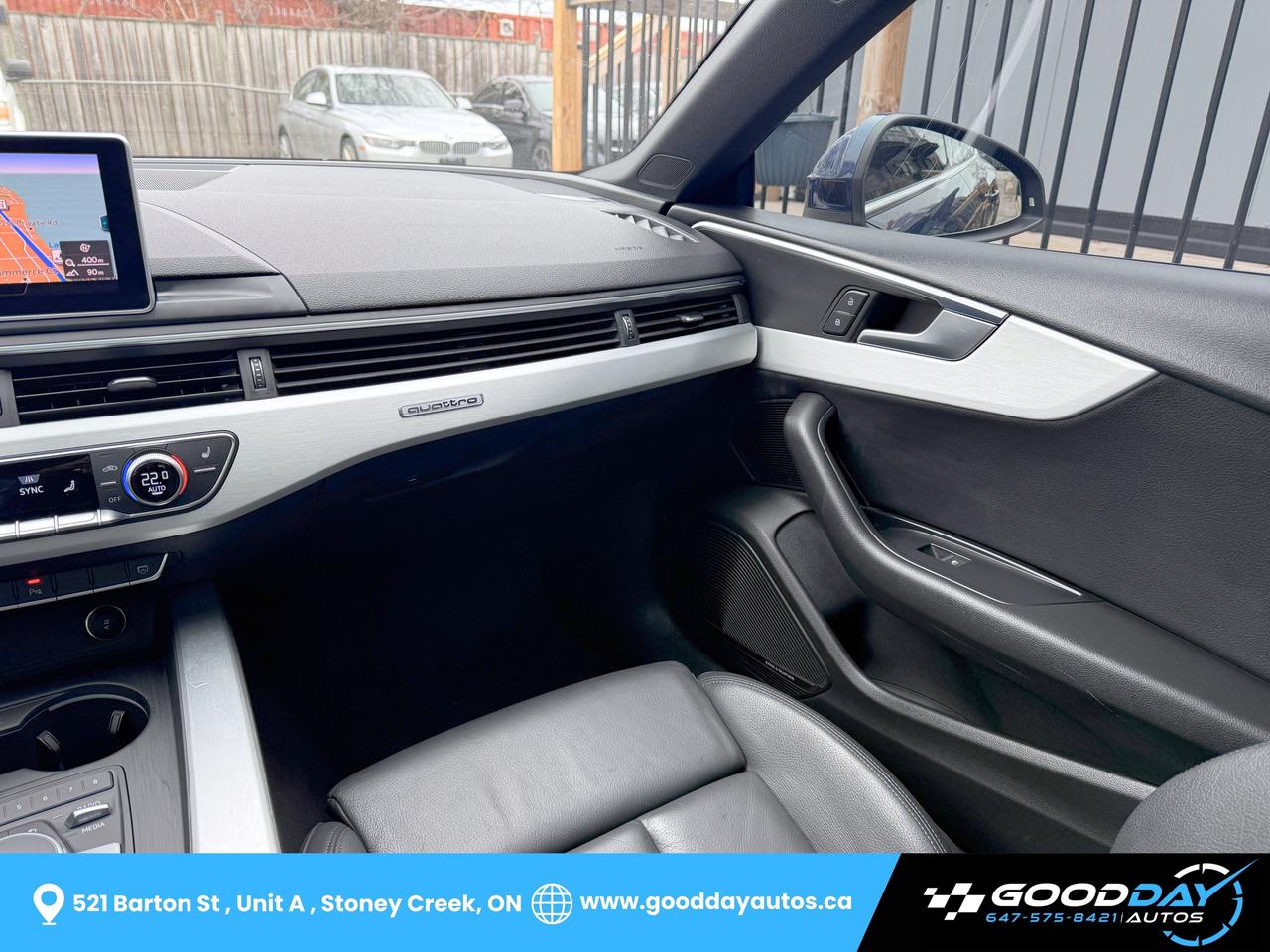 2018 Audi A5 Sportback Technik S-Line NO ACCIDENT B&O SOUND DRIVER ASSIST Photo