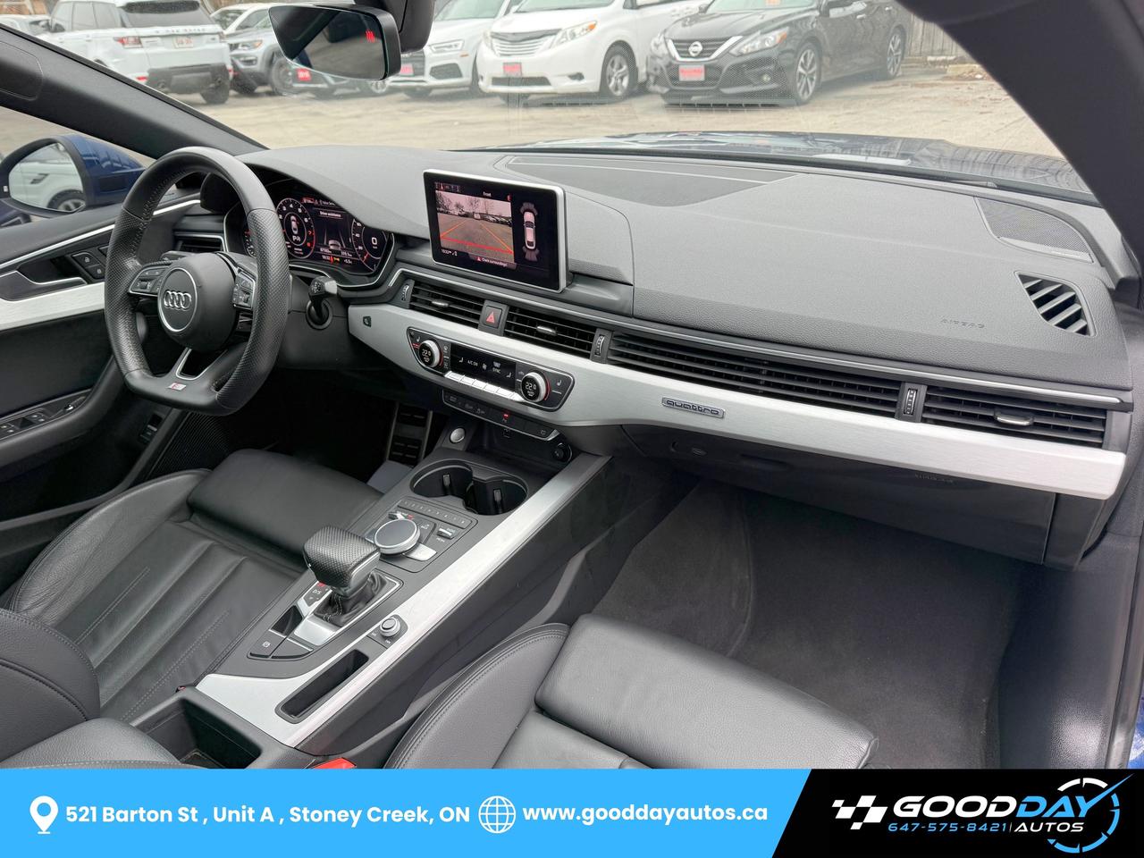2018 Audi A5 Sportback Technik S-Line NO ACCIDENT B&O SOUND DRIVER ASSIST Photo