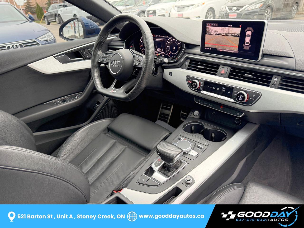 2018 Audi A5 Sportback Technik S-Line NO ACCIDENT B&O SOUND DRIVER ASSIST Photo