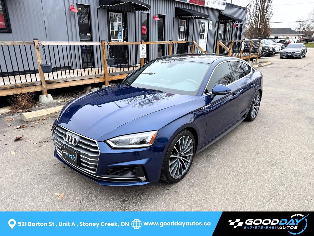 2018 Audi A5 Sportback Technik S-Line NO ACCIDENT B&O SOUND DRIVER ASSIST Photo