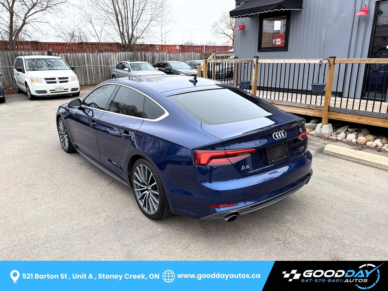 2018 Audi A5 Sportback Technik S-Line NO ACCIDENT B&O SOUND DRIVER ASSIST Photo