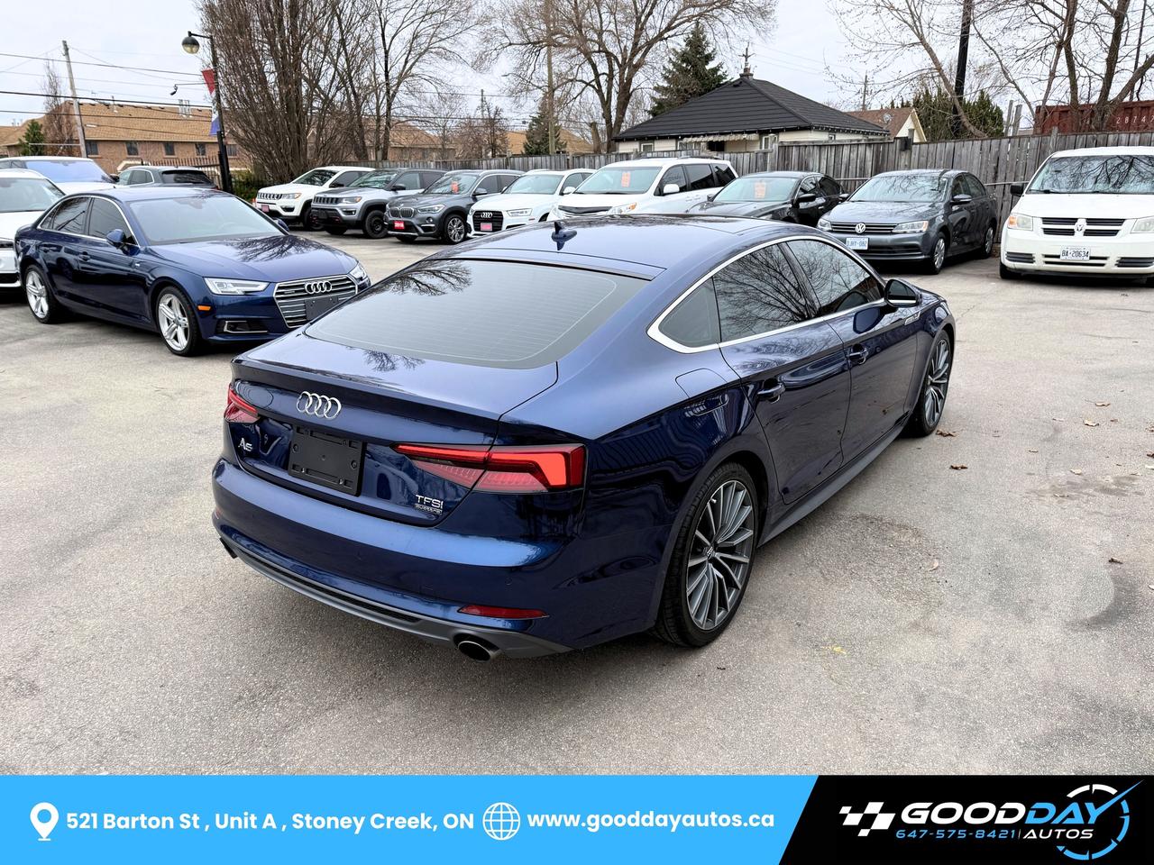 2018 Audi A5 Sportback Technik S-Line NO ACCIDENT B&O SOUND DRIVER ASSIST Photo