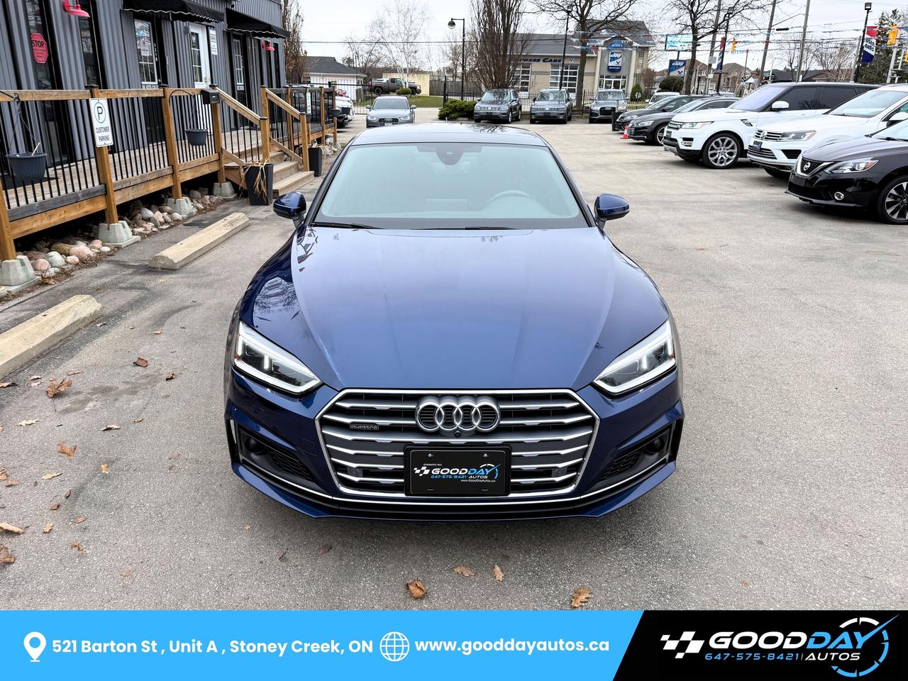 2018 Audi A5 Sportback Technik S-Line NO ACCIDENT B&O SOUND DRIVER ASSIST Photo