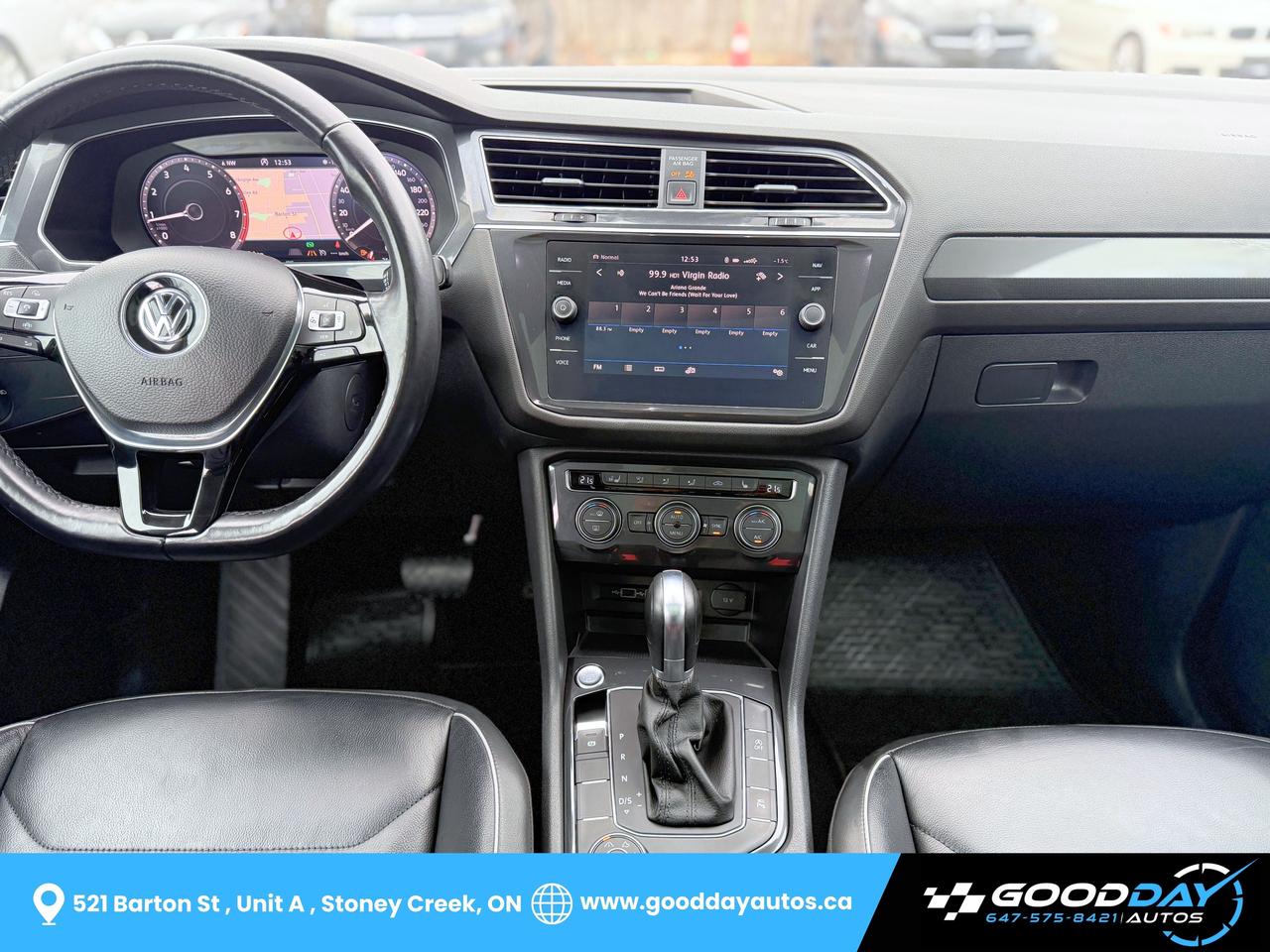 2019 Volkswagen Tiguan HIGHLINE 1 OWNR DEALR SERVCD TWO SETS OF TIRS/RIMS Photo