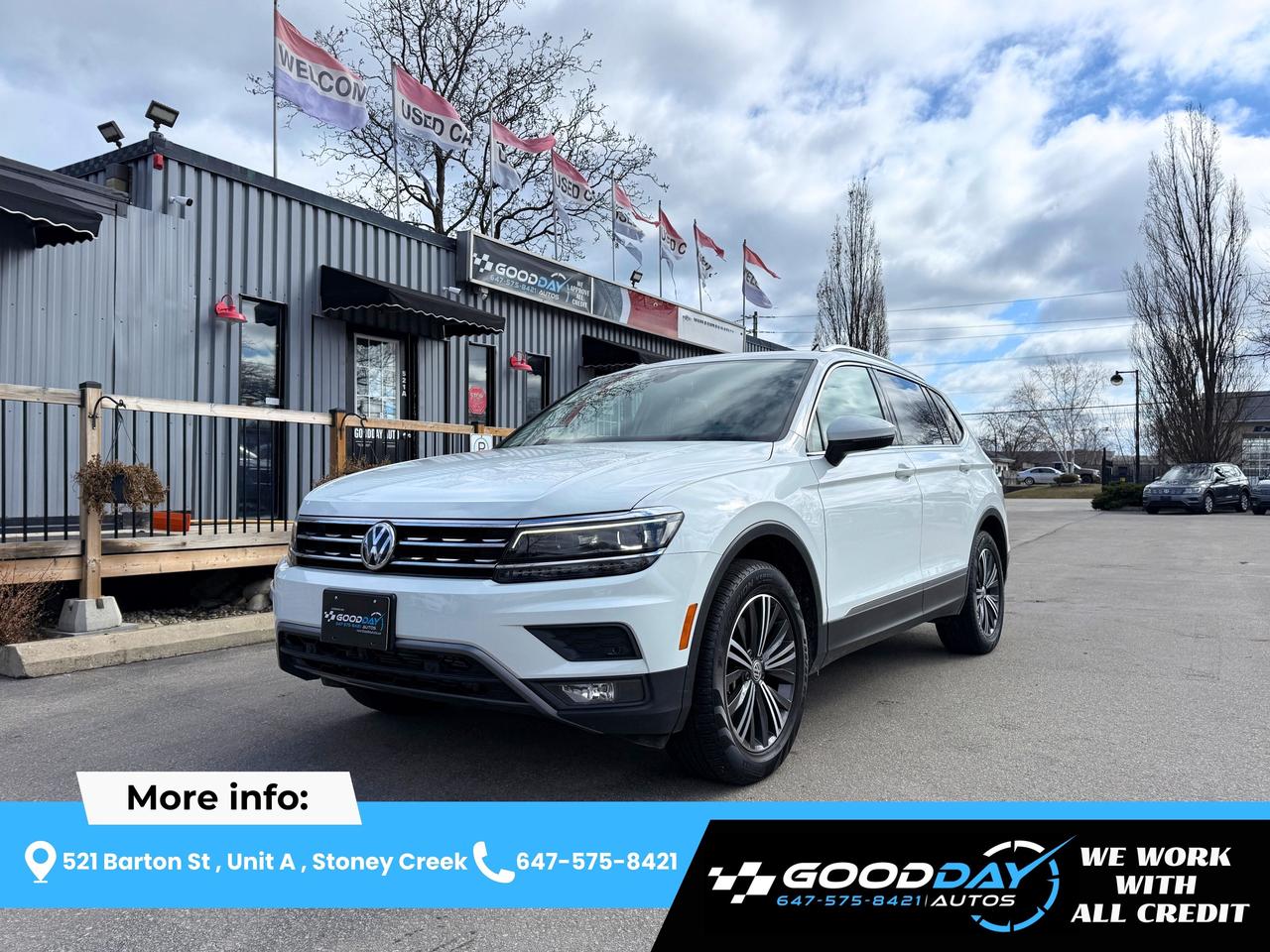 2019 Volkswagen Tiguan HIGHLINE 1 OWNR DEALR SERVCD TWO SETS OF TIRS/RIMS Photo