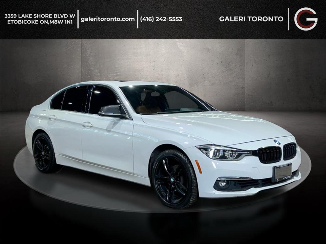 2017 BMW 3-Series 330i xDrive|CLEAN CARFAX|BROWN INTERIOR Photo