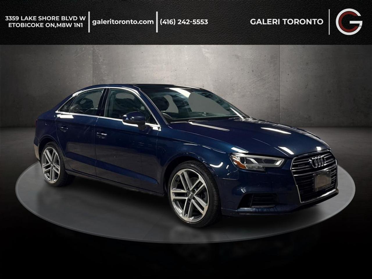 2017 Audi A3 TECHNIK S-LINE|CLEAN CARFAX|MOONROOF Photo0