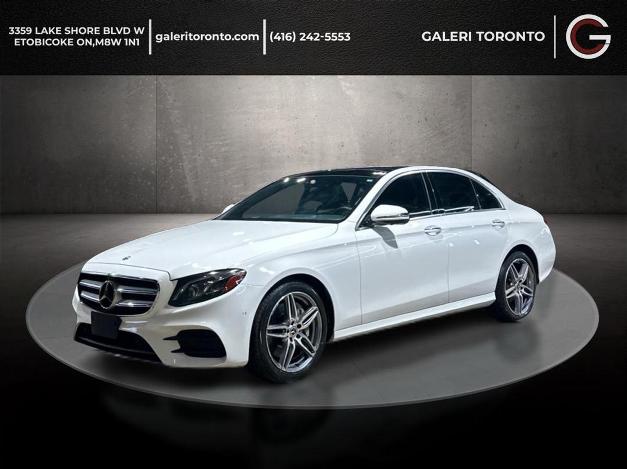 2019 Mercedes-Benz E-Class E300 4MATIC AMG PCKG|CLEAN CARFAX|CARPLAY|BURMESTE Photo