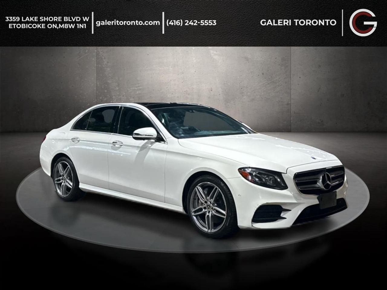 2019 Mercedes-Benz E-Class E300 4MATIC AMG PCKG|CLEAN CARFAX|CARPLAY|BURMESTE Photo0