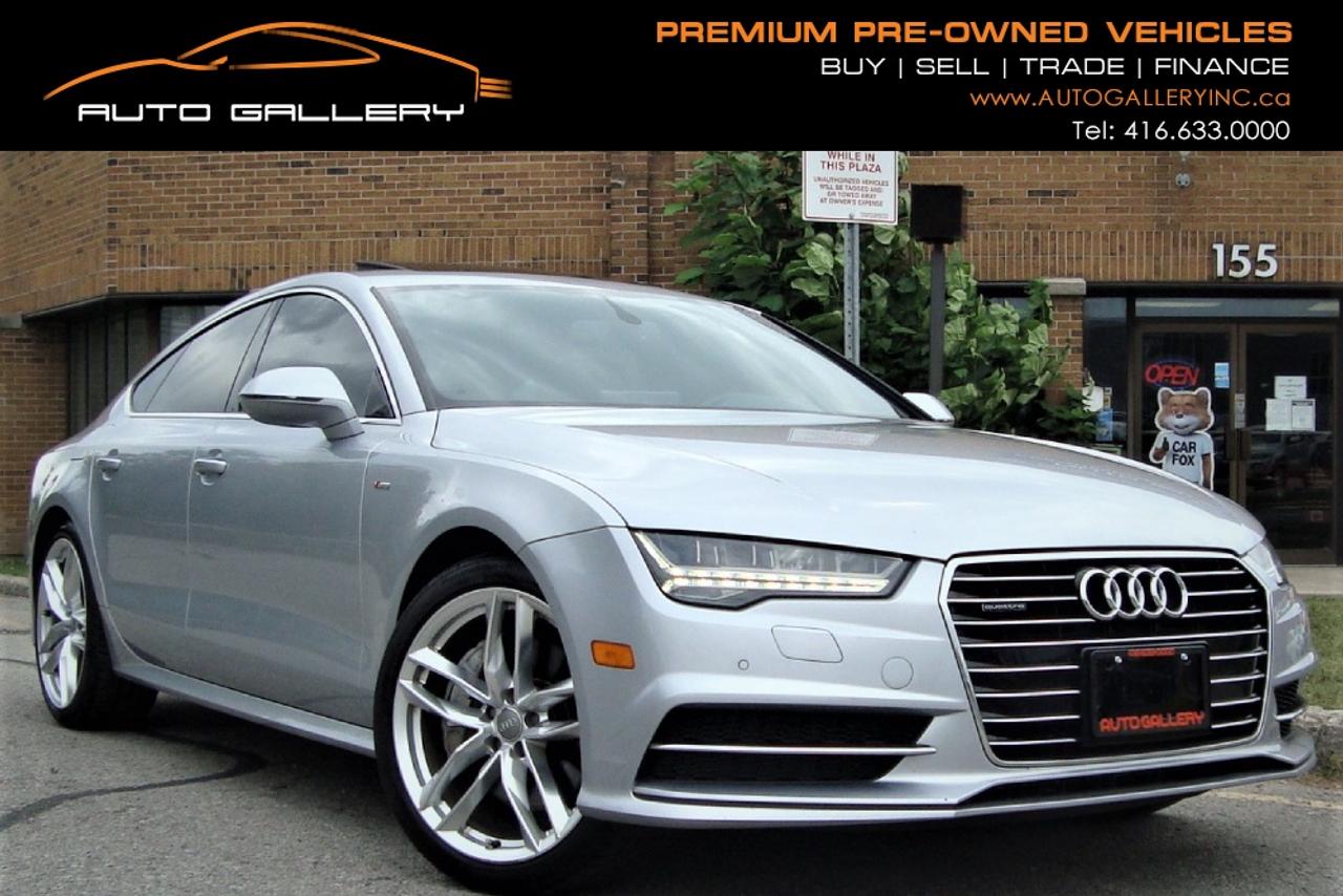 2016 Audi A7 S-LINE QUATTRO PROGRESSIV ONLY 69K CARFAX CLEAN 1 OWNER Photo0