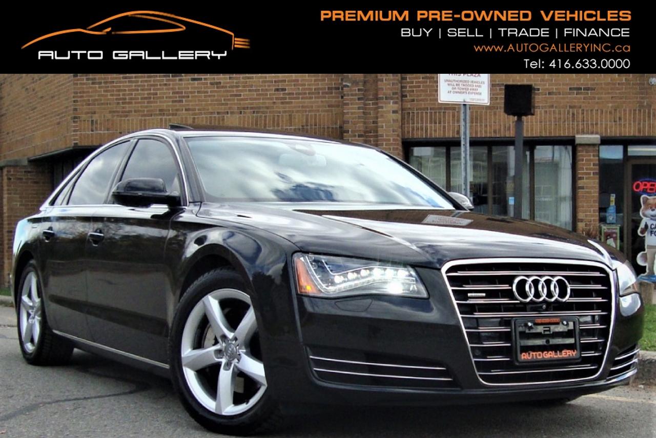 2014 Audi A8 TDI QUATTRO PREMIUM BSM ACC NAVI 360 CAMERA SUNROOF Photo0