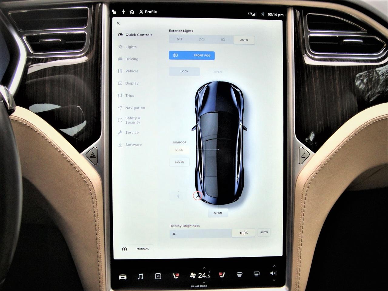2013 Tesla Model S 85 5-PASSENGER NAVI CAMERA PANO H. SEATS Photo