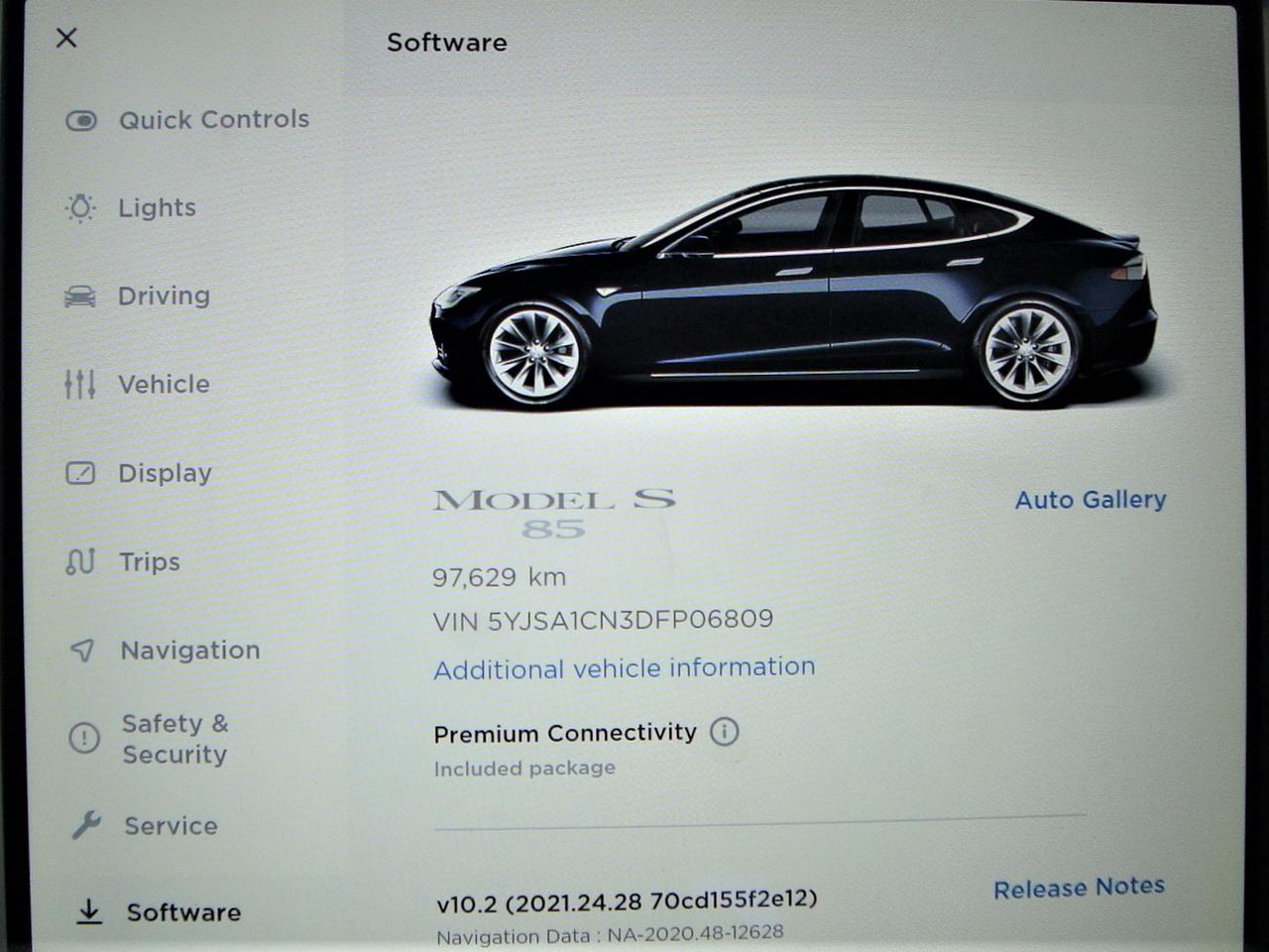 2013 Tesla Model S 85 5-PASSENGER NAVI CAMERA PANO H. SEATS Photo