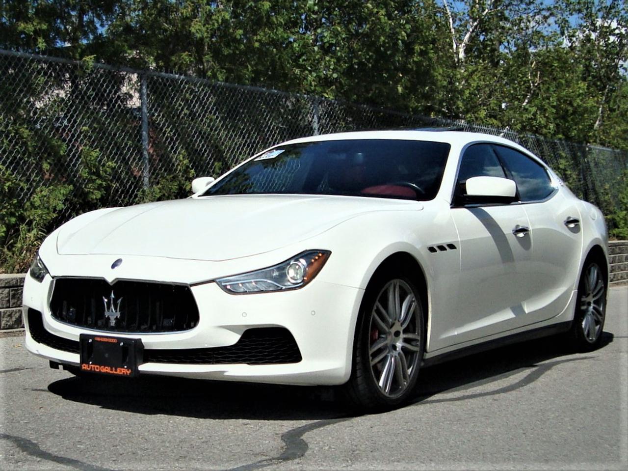 2016 Maserati Ghibli SQ4 BSA ACC NAVI CAMERA SUNROOF H/C SEATS H. STEERING Photo