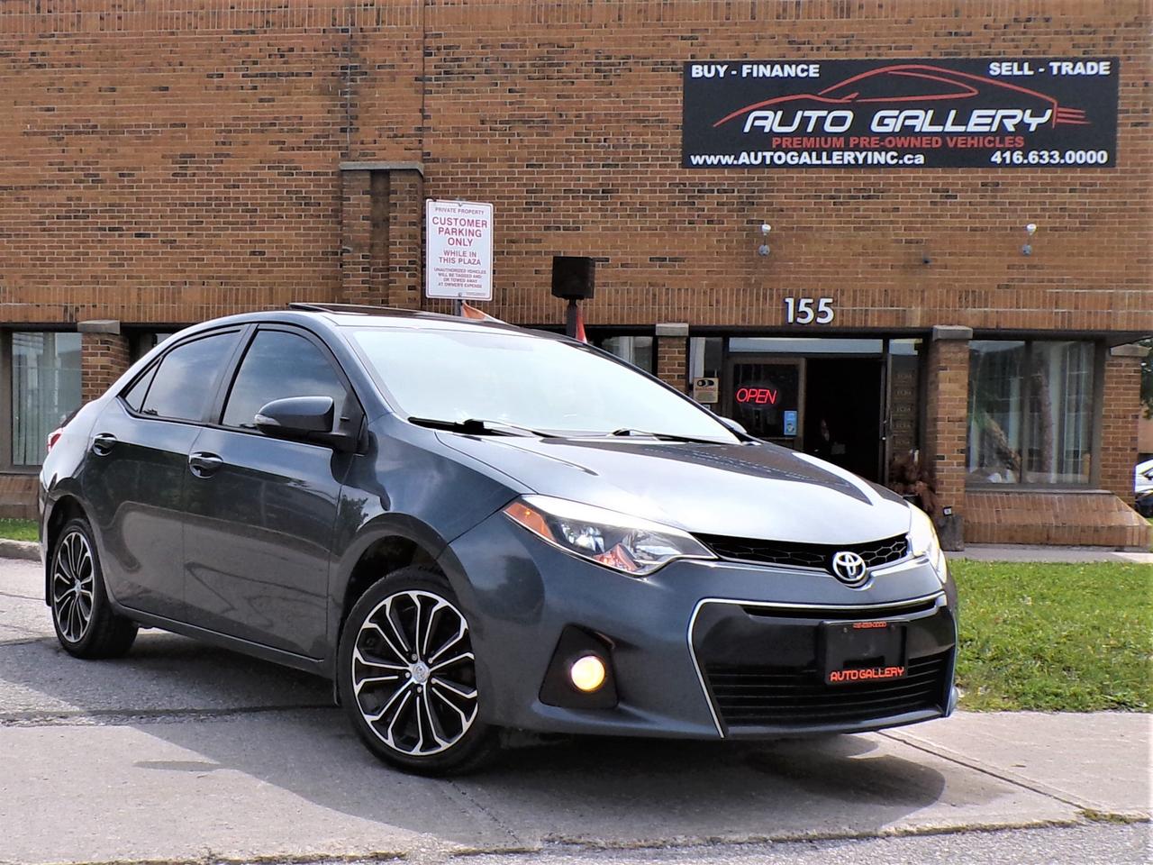 2015 Toyota Corolla S | 1 OWNER | CAMERA | SUNROOF | H. SEATS | B.T. Photo