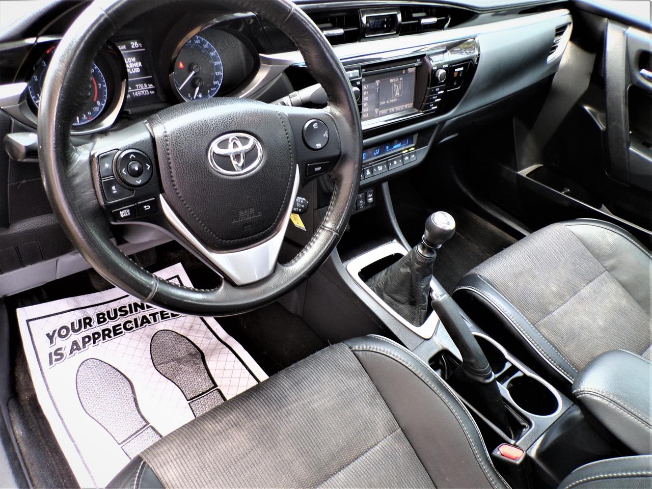 2015 Toyota Corolla S | 1 OWNER | CAMERA | SUNROOF | H. SEATS | B.T. Photo