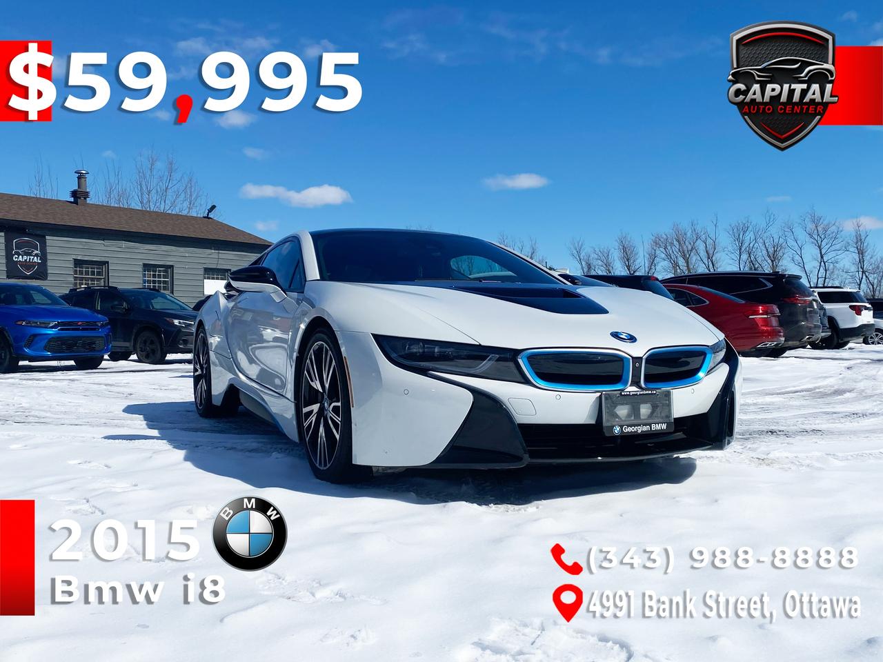 2015 BMW i8 Coupe AWD Photo
