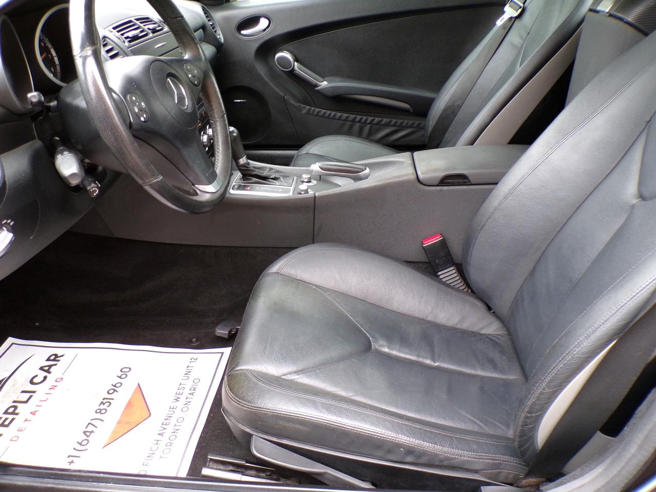 2009 Mercedes-Benz SLK CONVERTIBLE LEATHER H. SEATS ONTARIO VEHICLE Photo