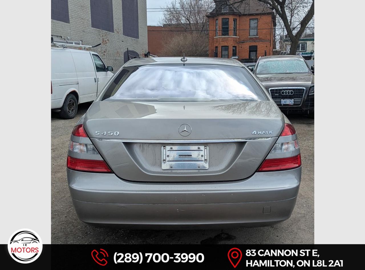 2008 Mercedes-Benz S450 4MATIC *No Accidents* *Certified* *3Yr Warran  Photo3