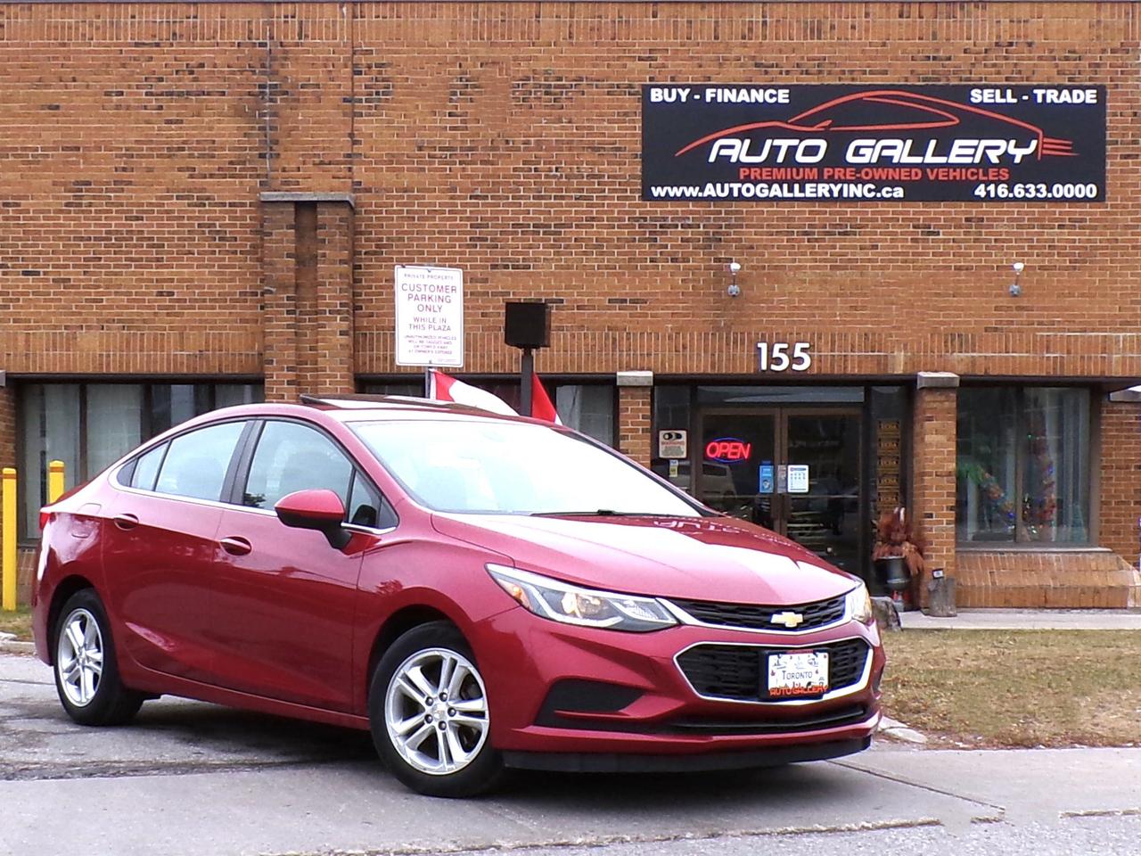 2017 Chevrolet Cruze LT | BSM | CAMERA | SUNROOF | H. SEATS Photo