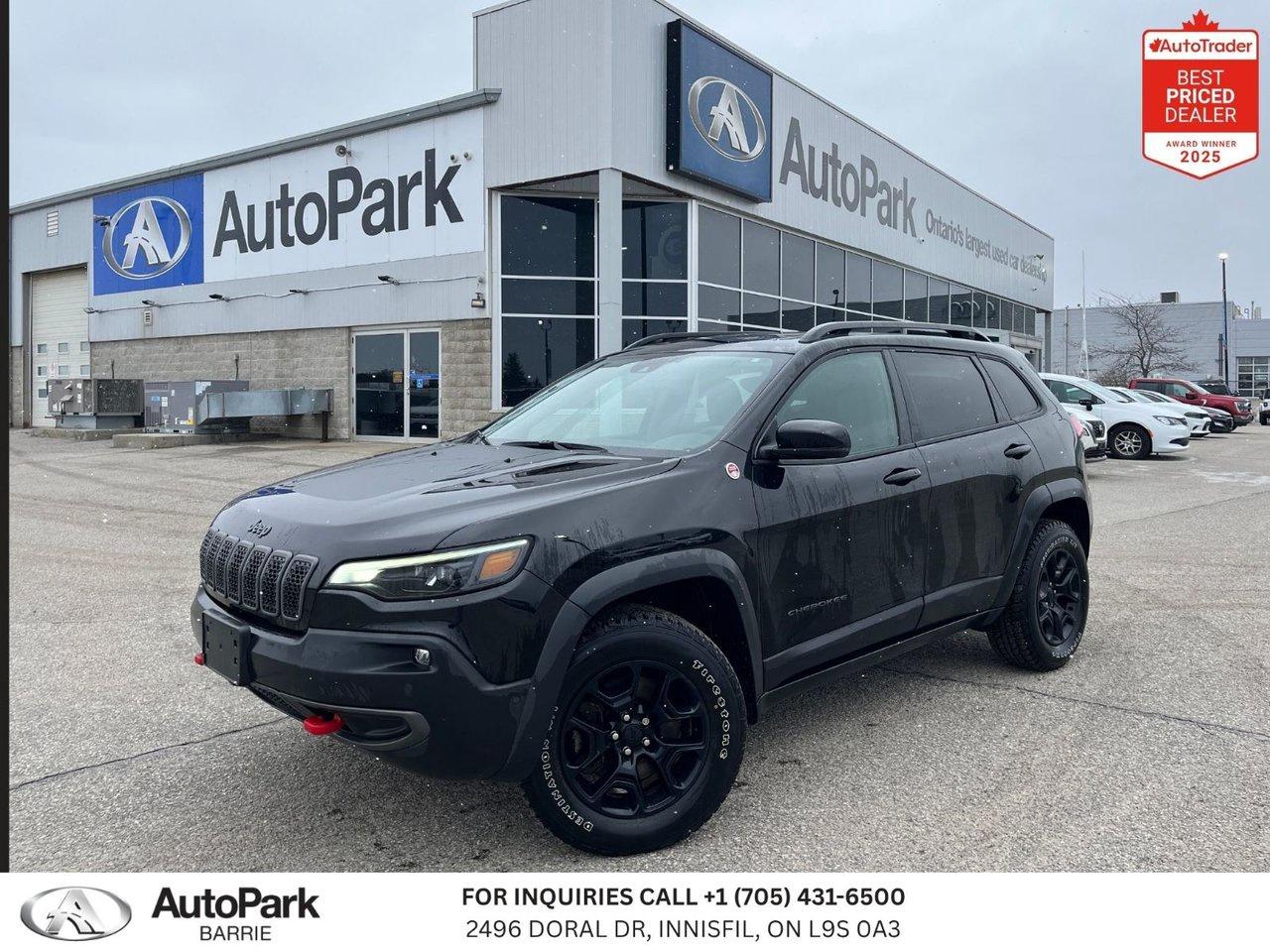 Used 2022 Jeep Cherokee TRAILHAWK ELITE 4X4 for sale in Etobicoke, ON