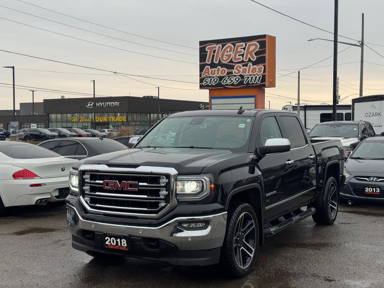 2018 GMC Sierra 1500 SLT, FULLY LOADED, LEATHER, CERTIFIED - Photo #1