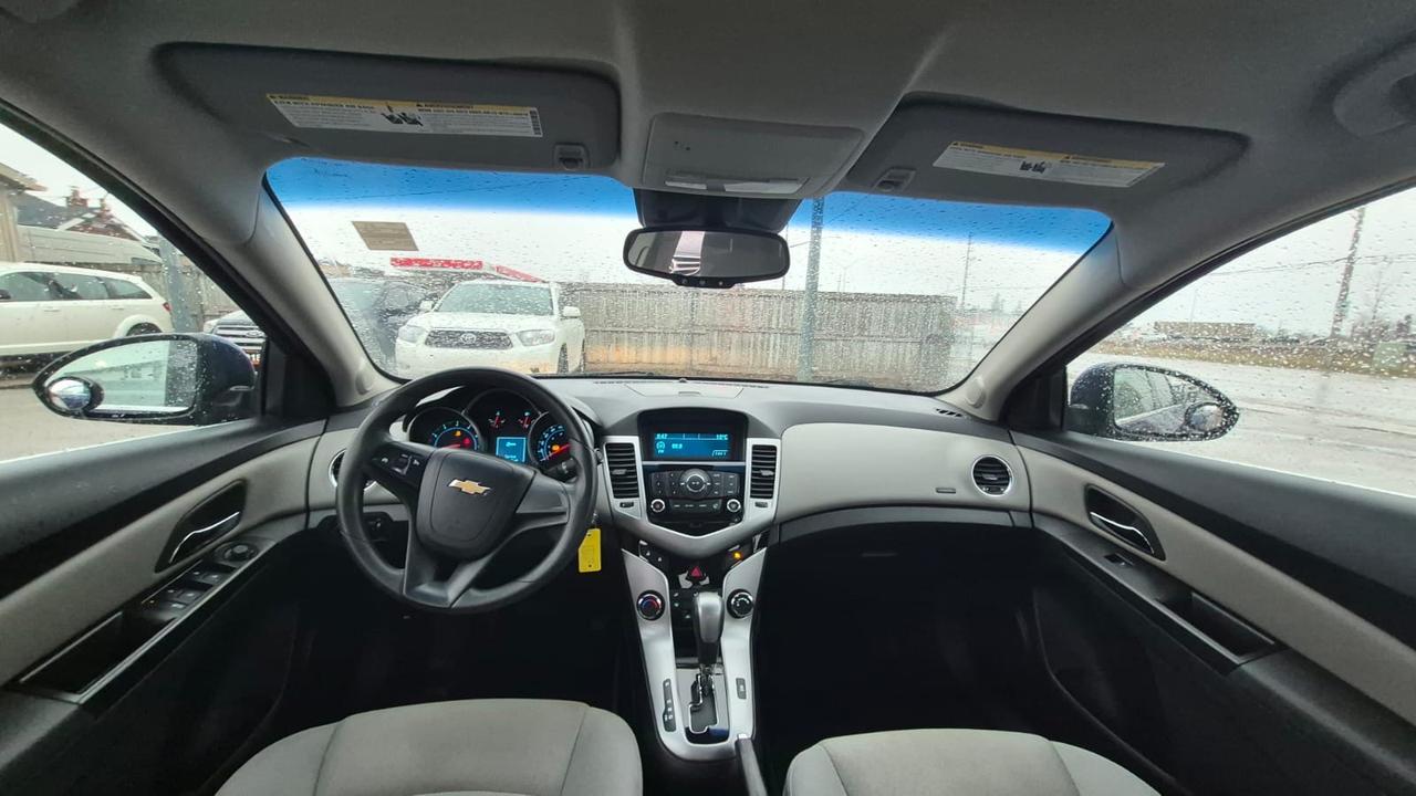 2012 Chevrolet Cruze LT Turbo, ONLY 162KMS, WELL MAINTAINED, CERTIFIED Photo