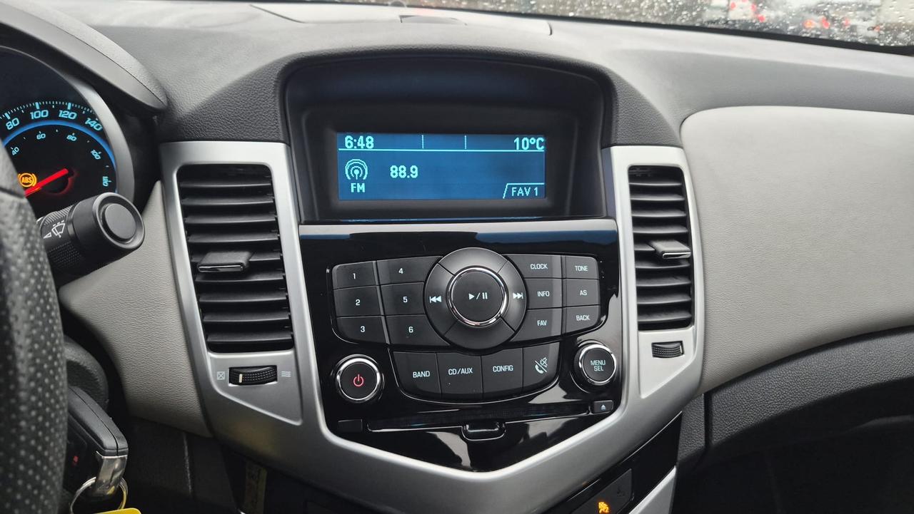 2012 Chevrolet Cruze LT Turbo, ONLY 162KMS, WELL MAINTAINED, CERTIFIED Photo