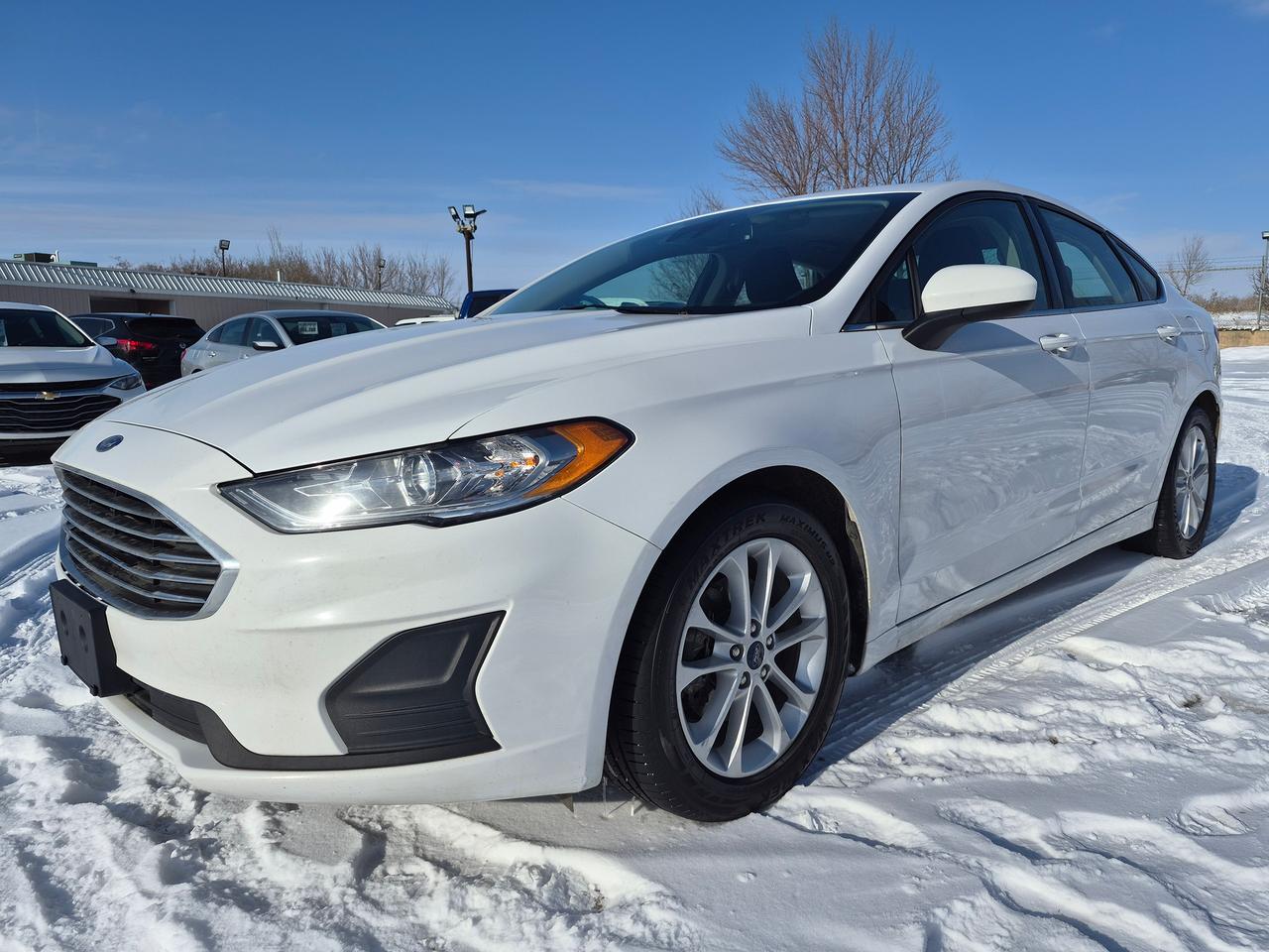 Used 2019 Ford Fusion SE, Remote Start, Htd Seats, BU Cam, Blindspot Det for sale in Edmonton, AB