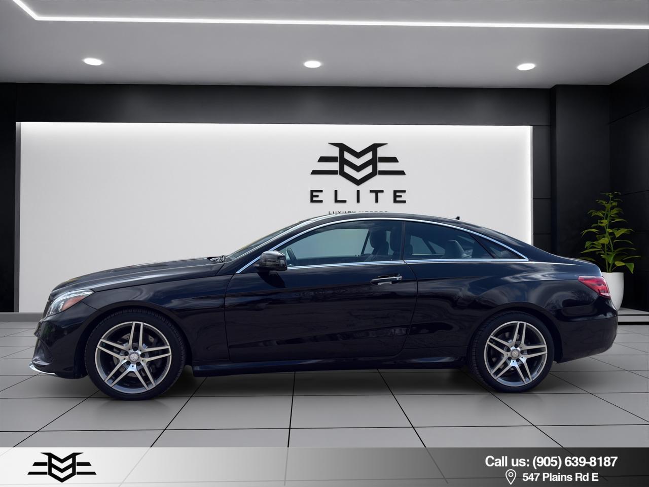 2016 Mercedes-Benz E-Class E400 4MATIC COUPE - AMG PKG - NAVI - LEATHER !! Photo4